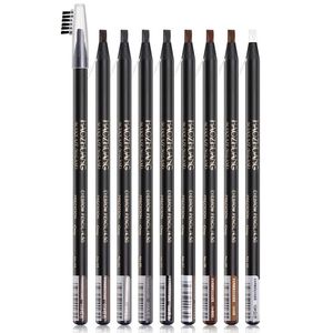 Rehausseurs de sourcils Cordon de traction étanche Crayon à sourcils pelable avec ensemble de pinceaux doux Microblading Créer un outil de maquillage de sourcils sauvages clairs et durables 231020