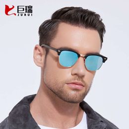 Cejas del marco de ceja Cambio de gafas Hombres, pierna de madera de moda polarizada para mujeres que viajan a Taizhou, gafas de sol