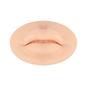 Tatouage des sourcils pratique peau 1pc3D lèvre silicone tridimensionnel double face