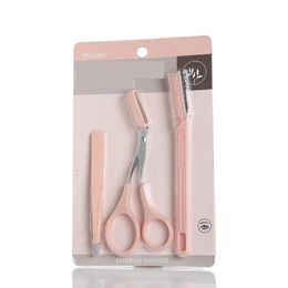 Tondeuse à sourcils Marian 3 pièces, ensemble de pinces à bande de rasoir en maille Ro, livraison directe Otjwu