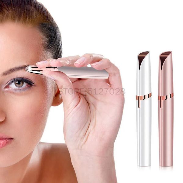 Rasoirs pour sourcils USB électrique épilateur à sourcils professionnel tondeuse à sourcils Mini Portable Shaper rasoir rasoir pour maquillage épilation indolore 231020