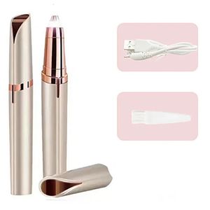 Rasoir de sourcils femmes électrique multifonction USB Recharge visage épilation épilateur stylo rasoir indolore rasoir 231016