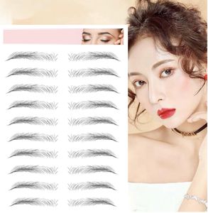 Wenkbrauwen Sticker Wateroverdracht Haarachtige Eye Brow Tattoo Stickers Valse Wenkbrauw Enhancers Waterproof Eye Brow