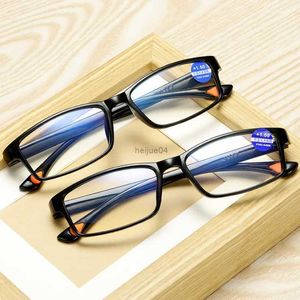 Brilmontuur 2024 Nieuwe Ultralichte Anti-Blauw Leesbril Anti-Blauw Licht Presbyopie Bril Verziendheid Bril Mannen Vrouwen +1.0 2.0 2.5 4.0