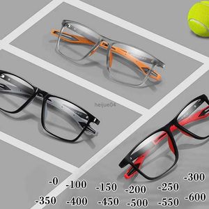 Monture de lunettes unisexe sport myopie lunettes hommes ultralégers Silicone TR lunettes Anti lumière bleue Anti-perte lunettes lunettes de vue