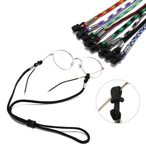 Eyeglasses chains 1PC Sports Antislip Rope Glasses String Unisex Elastic Straps Glass Strap Sunglasses Chain Accessories 221119