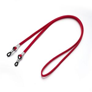 Cadenas para anteojos 70 cm Correa de cuero Cordón para gafas Cordón para el cuello para mujer Cadena de color sólido Gafas de sol para hombre Cuerda Soporte para gafas 221119