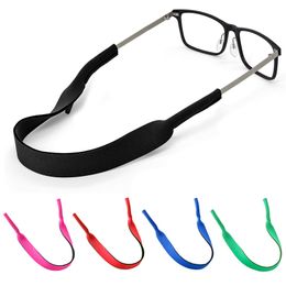 Bril ketens houder strap premium zachte neopreen bril anti slip rekrijk nek koord sport zonnebrillen houder voor mannen wome 221119