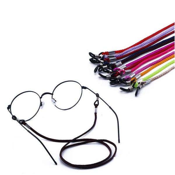 Cadenas de anteojos Color mezclado Gafas Titular de cuerda Gafas de sol ajustables Cadenas de cuerda Cordones de anteojos Gafas Mujeres Hombres Moda Accesso DH6SC