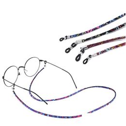 Chaînes de lunettes Mixte Colorf Sport Lunettes de lunettes Lunettes de soleil Chaînes Cordon de cou Sangle Cordon Porte-Lanière Réglable Mode Acces Dh5Be