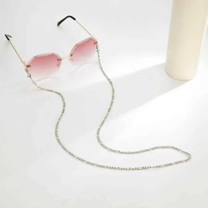 Couches de lunettes Skyrim Figaro Chaîne pour verres longes Lanques en acier inoxydable Couleur de soleil Lunettes de soleil Sobine de lunettes de cordon de cordon pour femmes en acier inoxydable