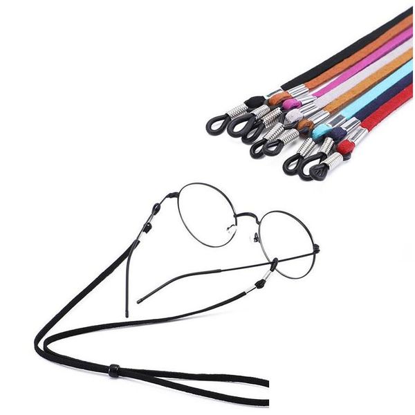 Cadenas para anteojos Anteojos deportivos Gafas Gafas de sol Cordón para el cuello Correa Cuerda Cordón Titular Accesorios de moda ajustables Drop Delive Dhesb