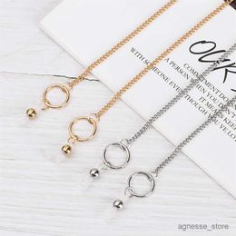 Brillen kettingen Zonnebril Ketting Vrouwen zilver Goud Metaal Brillen Accessoires Designer Drop Ship Brillen Ketting Riem Cor290I