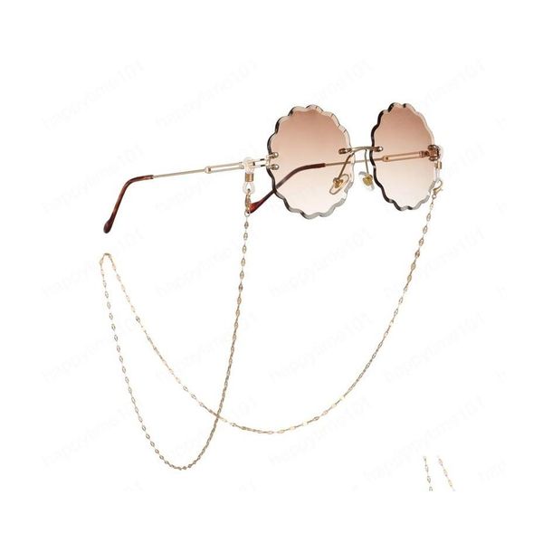 Cadenas para anteojos Mujeres Cadena torcida Cordón Gafas de moda Correa Gafas de sol Cordones Anteojos casuales Accesorios Entrega de gota Eyew Dhicb