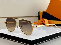 Bril Designer bril Piloot Retro Populaire UV 400 Bescherming 18K Gold Man Woman Sport Gafas de Sol