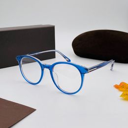 Monture de lunettes lentille claire Dernière vente de mode 5695 montures de lunettes reconstituant des manières anciennes oculos de grau hommes et femmes avec étui