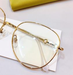 Eyeglasses Cadre Clair Lens Dernière vente Mode 0880 Verres des yeux Cadres Restauration Ancienne Manières Oculos de Grau Hommes et femmes avec le cas
