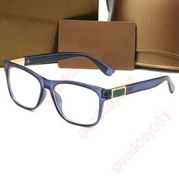 Anteojos Hombres Escape Cuadrado Gafas anti-luz azul Marco óptico rectangular Computadora Gafas de bloqueo de luz azul Gafas de radiación negras Gafas 6789