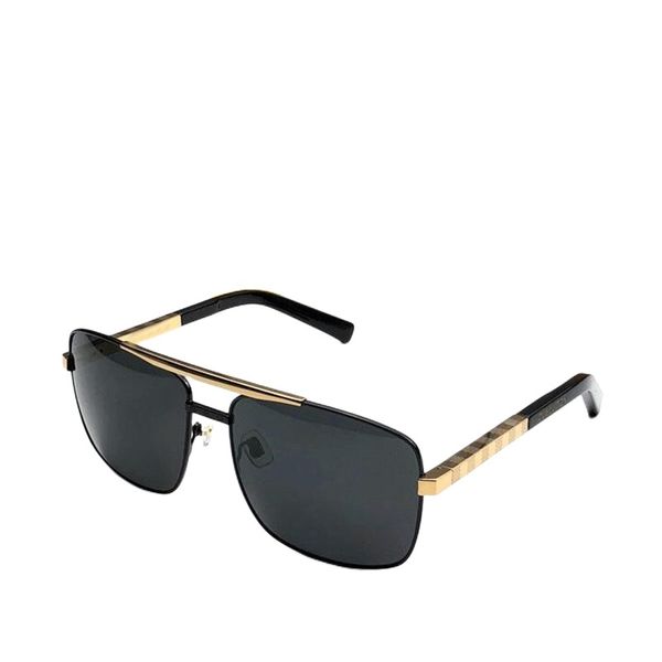 anteojos occhiali da sole mujer gafas de sol para hombres mujeres marco cuadrado V gafas de sol de diseño unisex protección UV400 gafas chapadas en oro marcos gafas vienen