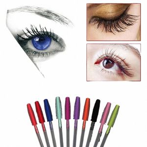 Eyel Extensi Wegwerp Wenkbrauwborstel Mascara Wand Applicator Spoolers Eye Les Cosmetische Penselen Set Makeup Tools U3wL #