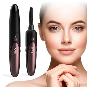 Wimper Curler Elektrische verwarmde krullip Es borstelpen Longlasting Verwarming Oog Lash Cosmetische make -upgereedschap voor vrouwen 230214