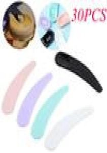 Coiffure Curler mini spatule cosmétique Coup de maquillage en plastique jetable Masque Crème Stick Curbe Face Beauty Tool Kits9838353