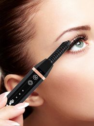Wimper Curler Mini Electric Verwarmde ES Make -up oog Lashes USB Oplaadbare applicator Langdurige schoonheid 230214