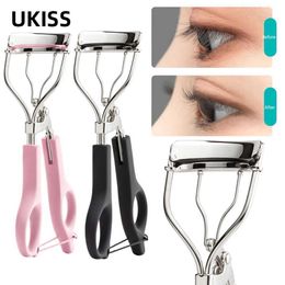 CUCHOR DE EYELASH UKISS Long Eyelash Curler with Curly Curler Curler Cosmetics Beauty Tools Maquilaje Q240517