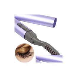 Wimpers krulterkrulling groothandel nieuwe mini pen stijl elektrische verwarmde oogwimpers langdurige make -up kit drop levering gezondheid schoonheid tools acce dhtex