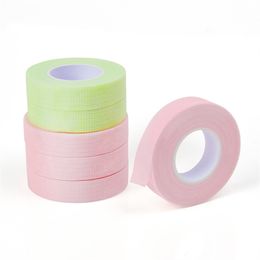Wimper Extension Makeup PE-tape Kleefstoffen Ademend Gemakkelijk te scheuren Micropore Professional Supply Washes Tapes