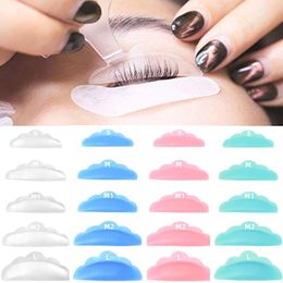 Kit de levage de cils Silicone Pad Eye Lash Perm Pads Extension de cils Colle 3D faux recourbe-cils outils de maquillage lifting des cils