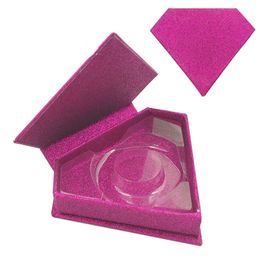 Caja de embalaje de pestañas Diamondoid Cajas de hilo Organizador de embalaje Envases cosméticos vacíos Esteras de plástico Decoraciones Venta caliente 4 5yea C2