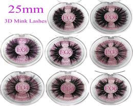 Cils 25 mm MULK MINK DRAMATIQUE DRAMATIQUE LONGÉE ÉPARGE FULLE FULLE FULLE CEES CRUELTYL CHELS Messy Pack Make Up Tools3041837