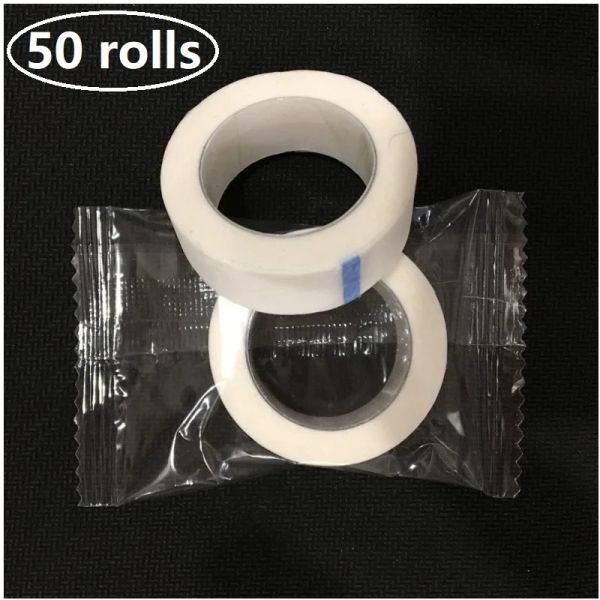 Cils 50Rolls Faux CELLES COYEURS Fabric Not tissé Pro EXTERNE RAPET RAPE SET KIT BEAUTÉ DE COYAUX POUR LASSE GRAND