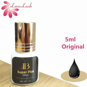 Wimpers ib super plus lijm voor wimperverlengingen origineel Korea Ibeauty 5ml zwarte lijm goud dop wimper wimperlijm lijm valse wimpel lijmgereedschap