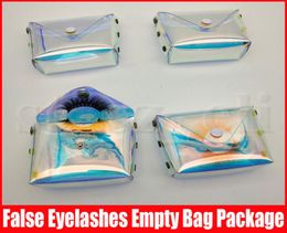 Boîtes d'emballage de cils, boîte-cadeau, emballage de cils, étuis de rangement, étui de maquillage et de cosmétiques, sac de faux cils en vison 3001775