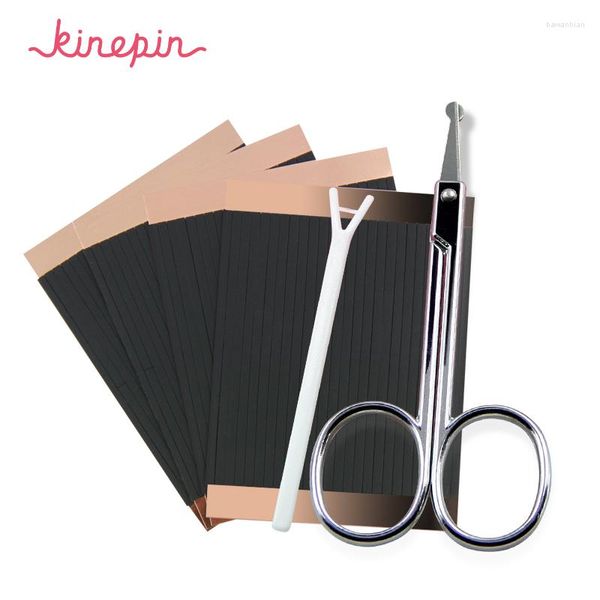 Herramientas de párpados Kinepin 208pcs Magia Magno Pegatina ojo de ojo Invisible pegatinas de cinta de doble cara ojos estiramientos de fibra adhesiva tiras de fibra