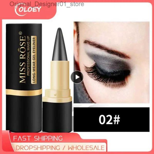 Eyeliner 1 ~ 10 pièces noir imperméable Eyeliner crème longue durée facile à porter Eye Liner Gel mat séchage rapide Eyeliner stylo maquillage cosmétique Q240119