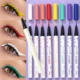 Eyeliner 1pc séchage rapide des eye-liners colorés crayons yeux cosmétiques mat mate eyeliners imperméables