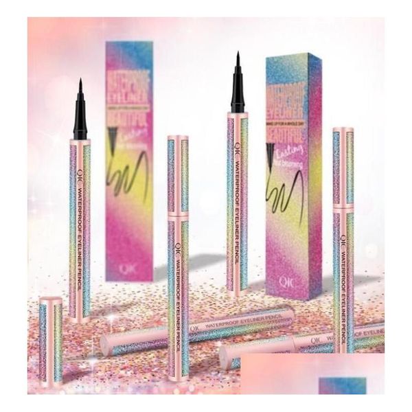 Eyeliner 20 pièces 4D Star Eyeliner maquillage liquide ligne stylo séchage rapide cils imperméables étendre Kits filles crayon outils 9971650 Drop Delive Dha3M