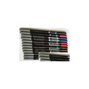 Delineador de ojos 72 piezas Lápiz a prueba de agua Cosméticos Twee Diferentes colores Maquillaje Lipliner Drop Delivery Salud Belleza Ojos Dhzen