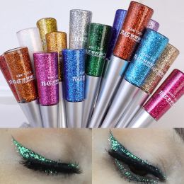 Eyeliner Diamond Pearlescent Sequins Livers Eye Doeshadow Makeup Imperproof Silver Gold Pink Color Glitter Eyeliner Eye Shadow Cosmetics