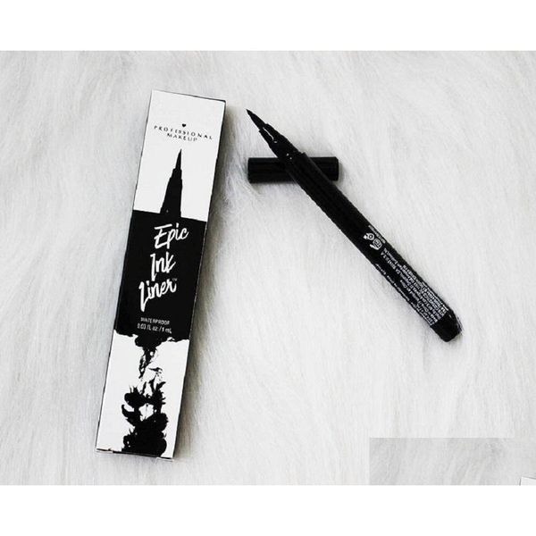 Eyeliner Prezzo basso Epic Ink Liner Matita nera Trucco con testa Colore liquido Occhi Cosmetici impermeabili Consegna a goccia a lunga durata Salute Dhcoi