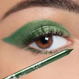 Eyeliner Matte Eyeliner Lypbray Crayon 2in1 étanche à paillettes durables sans fleurs faciles à porter les yeux verts noirs maquillage cosmétique