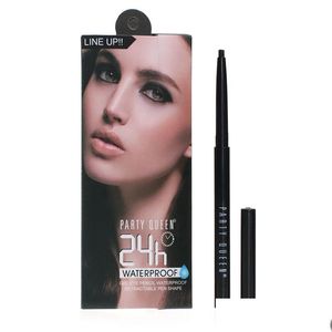 Eyeliner Party Queen Gel longue durée Eyeliner imperméable à l'eau Eye Liner Pen - Coupe rétractable yeux noirs maquillage Matic crayon livraison directe Dhiqf