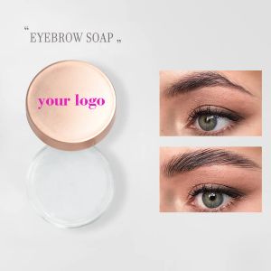 Eyeliner marque privée longue durée savon à sourcils cire yeux denses sourcils maquillage Transparent Gel coiffant cire outils cosmétiques pour les femmes