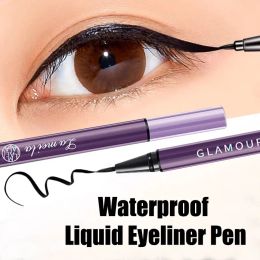 Eyeliner Quick Drying Black Eyeliner Potlood Waterdicht Lang meegaande Mat gemakkelijk te kleuren vloeibare eyeliner pigment pen ogen make -up cosmetisch