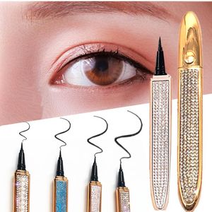 Eyeliner zelfklevende potlood lijmvrij magnetisch-vrij voor valse wimpers waterdichte vloeibare bruine oog voering pen make-up cosmetica