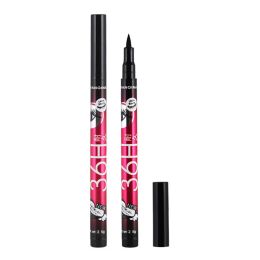 Eyeliner Eye-liner Eyeliner Crayon 36H Longlasting Précision Black Liquid Eye Douner de stylo de stylo Quickdry No Blooming Cosmetics Tool