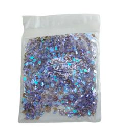 Eyeliner Groothandel 1440 stcs Aurora Violet Nail Art Fancy Rhinestones Flatback Non Hot Fix Strijntregeren Champagne Nail Crystal Glass Stones